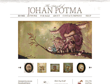 Tablet Screenshot of johanpotma.com